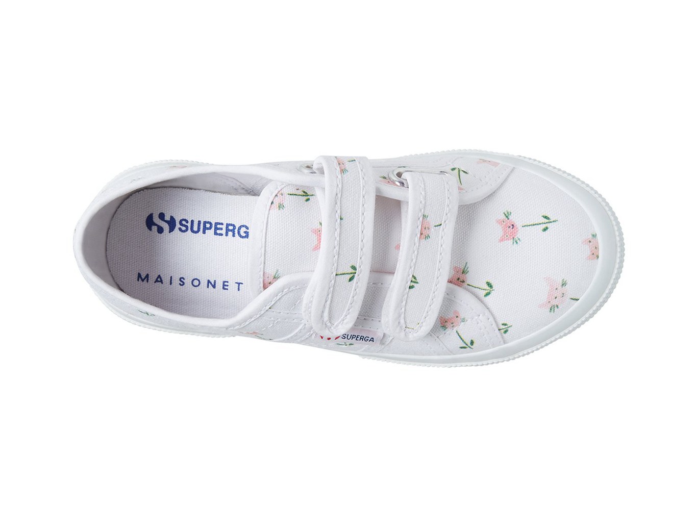 Zapatillas Superga Niños Blancas - 2750 Cotjstrap Fantasy - 540162ZXK